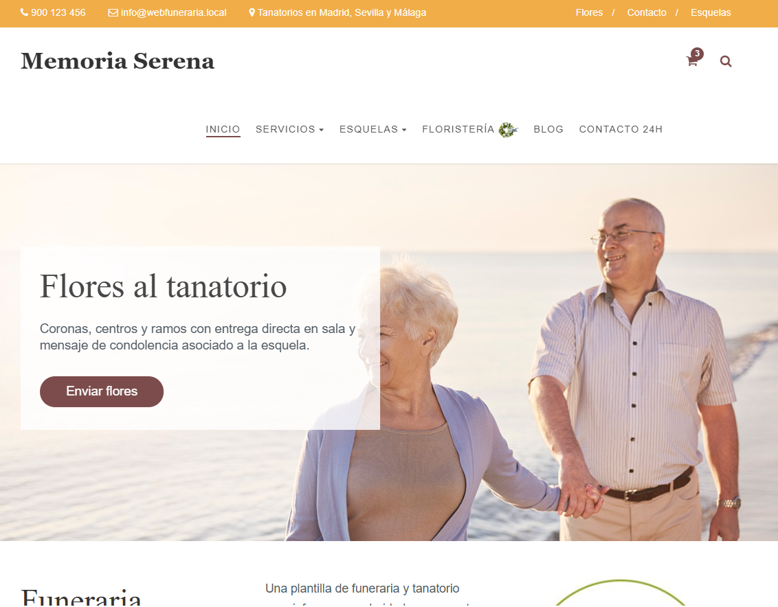 Diseño web profesional para funerarias y tanatorios