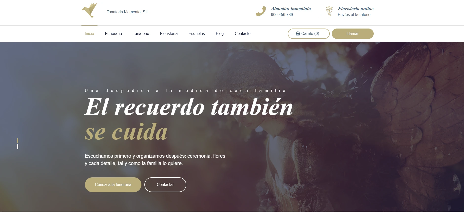 Vista previa de la plantilla Memoria